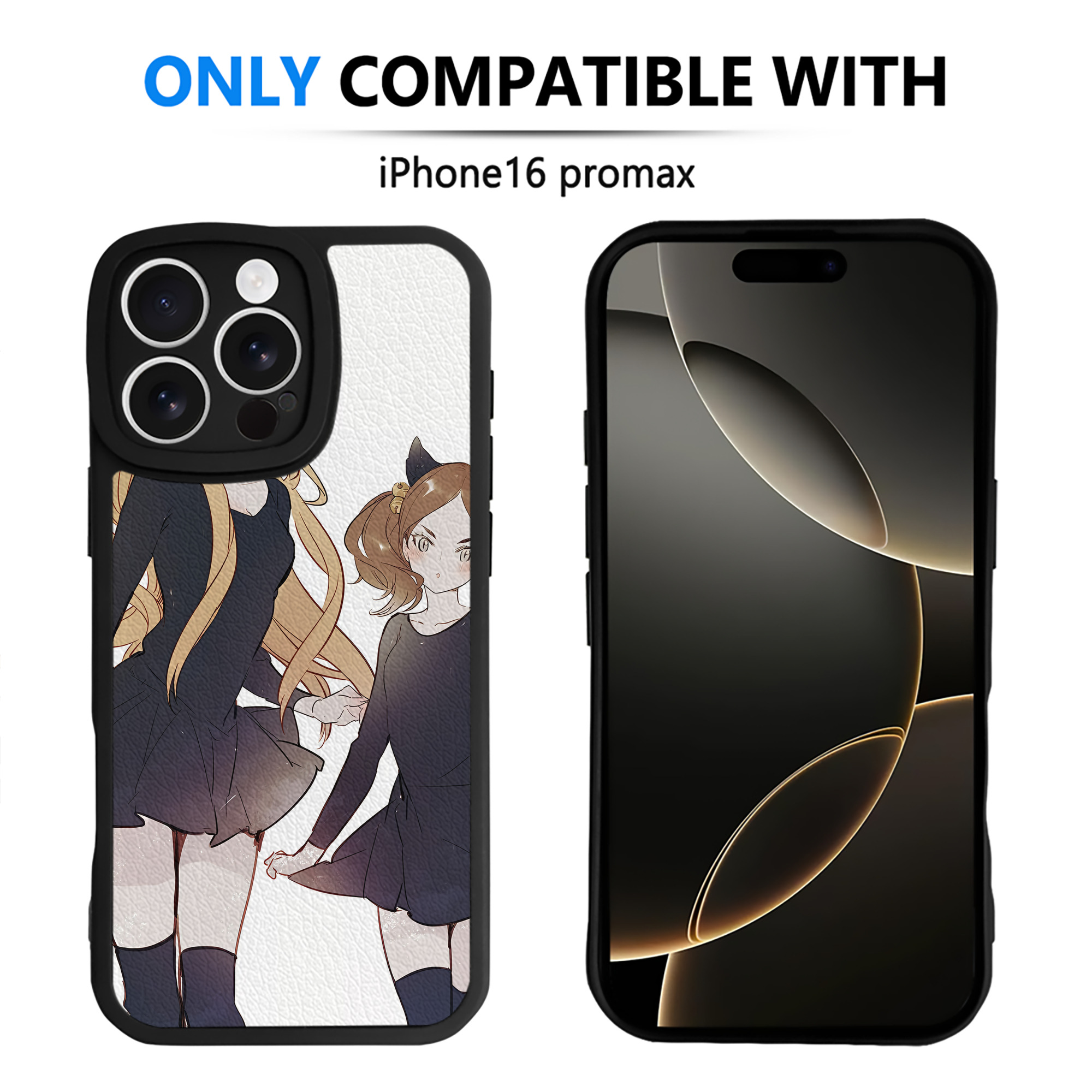 （画像用） ハイキュー!! Haikyu!! 【iPhone 16シリーズ対応】シリコンスマホケース（レザー調） 材質：シリコン